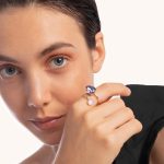 Δαχτυλίδι από ασήμι 925 με Swarovski πέτρες - Image 2