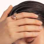 Δαχτυλίδι από ασήμι 925 με Swarovski πέτρες - Image 2