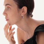 Σκουλαρίκια από ασήμι 925 με Swarovski πέτρες - Image 2