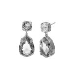 Σκουλαρίκια από ασήμι 925 με Swarovski πέτρες