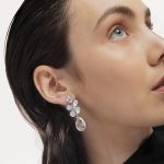 Σκουλαρίκια από ασήμι 925 με Swarovski πέτρες - Image 2