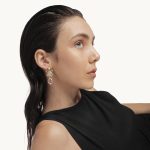 Σκουλαρίκια από ασήμι 925 με Swarovski πέτρες - Image 2