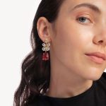 Σκουλαρίκια από ασήμι 925 με Swarovski πέτρες - Image 2