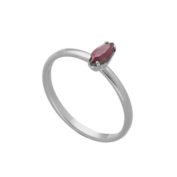 Δαχτυλίδι από ασήμι 925 με Swarovski πέτρες