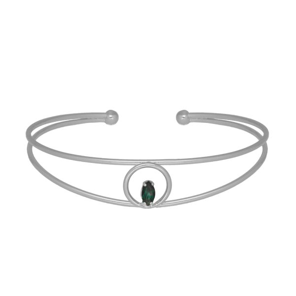 Βραχιόλι από ασήμι 925 με Swarovski πέτρες