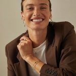 Σκουλαρίκια από ασήμι 925 με Swarovski πέτρες - Image 3
