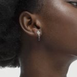 Σκουλαρίκια από ασήμι 925 με Swarovski πέτρες - Image 2