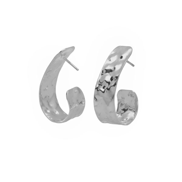 Σκουλαρίκια κρίκοι από ασήμι 925