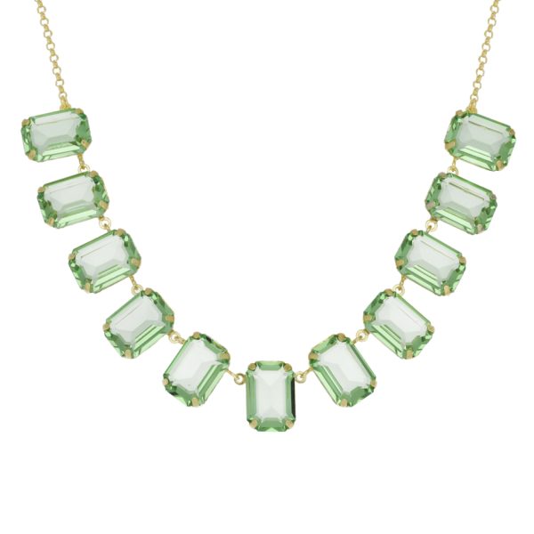 Κολιέ από ασήμι 925 με Swarovski πέτρες