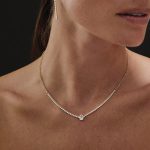 Κολιέ από ασήμι 925 με Swarovski πέτρες - Image 2