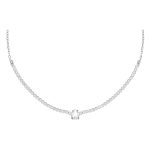 Κολιέ από ασήμι 925 με Swarovski πέτρες