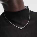Κολιέ από ασήμι 925 με Swarovski πέτρες - Image 2