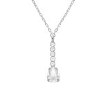 Κολιέ από ασήμι 925 με Swarovski πέτρες