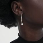 Σκουλαρίκια από ασήμι 925 με Swarovski πέτρες - Image 2