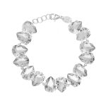 Βραχιόλι από ασήμι 925 με Swarovski πέτρες