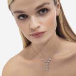 Κολιέ από ασήμι 925 με Swarovski πέτρες - Image 2