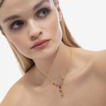 Κολιέ από ασήμι 925 με Swarovski πέτρες - Image 2