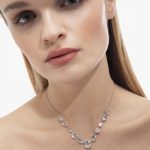 Κολιέ από ασήμι 925 με Swarovski πέτρες - Image 2