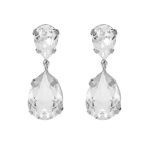 Σκουλαρίκια από ασήμι 925 με Swarovski πέτρες