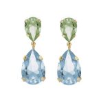 Σκουλαρίκια από ασήμι 925 με Swarovski πέτρες