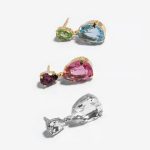 Σκουλαρίκια από ασήμι 925 με Swarovski πέτρες - Image 2