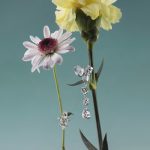Σκουλαρίκια από ασήμι 925 με Swarovski πέτρες - Image 2