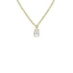 Κολιέ από ασήμι 925 με Swarovski πέτρες