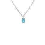 Κολιέ από ασήμι 925 με Swarovski πέτρες