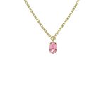 Κολιέ από ασήμι 925 με Swarovski πέτρες