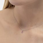 Κολιέ από ασήμι 925 με Swarovski πέτρες - Image 2