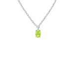 Κολιέ από ασήμι 925 με Swarovski πέτρες