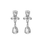 Σκουλαρίκια από ασήμι 925 με Swarovski πέτρες
