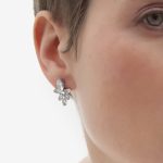 Σκουλαρίκια από ασήμι 925 με Swarovski πέτρες - Image 2