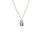 Κολιέ από ασήμι 925 με Swarovski πέτρες