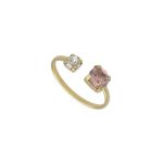 Δαχτυλίδι από ασήμι 925 με Swarovski πέτρες