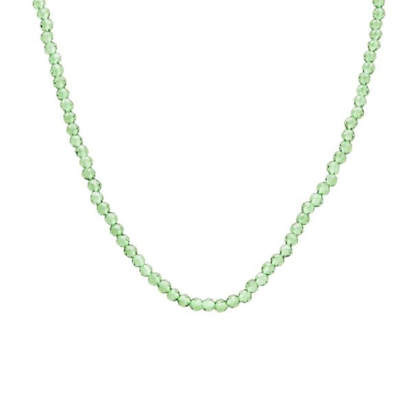 Κολιέ από ασήμι 925 με mini crystals