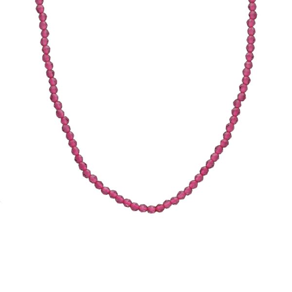 Κολιέ από ασήμι 925 με mini crystals