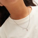 Κολιέ από ασήμι 925 με Swarovski πέτρες - Image 2