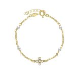 Βραχιόλι από ασήμι 925 με Swarovski πέτρες