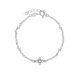 Βραχιόλι από ασήμι 925 με Swarovski πέτρες