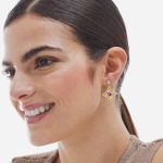 Σκουλαρίκια από ασήμι 925 με Swarovski πέτρες - Image 2