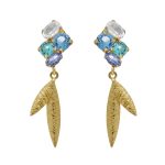 Σκουλαρίκια από ασήμι 925 με Swarovski πέτρες