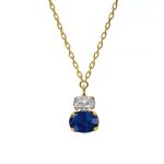 Κολιέ από ασήμι 925 με Swarovski πέτρες