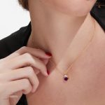 Κολιέ από ασήμι 925 με Swarovski πέτρες - Image 2