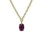 Κολιέ από ασήμι 925 με Swarovski πέτρες