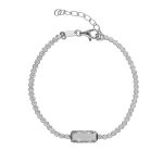 Βραχιόλι από ασήμι 925 με Swarovski πέτρες