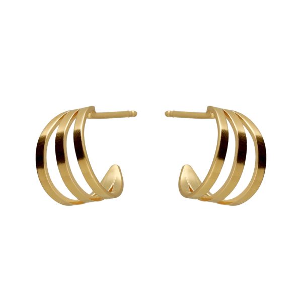 Σκουλαρίκια κρίκοι από ασήμι 925