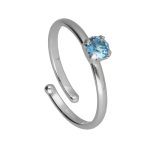 Δαχτυλίδι από ασήμι 925 με Swarovski πέτρες