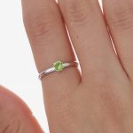 Δαχτυλίδι από ασήμι 925 με Swarovski πέτρες - Image 2