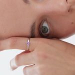 Δαχτυλίδι από ασήμι 925 με Swarovski πέτρες - Image 2